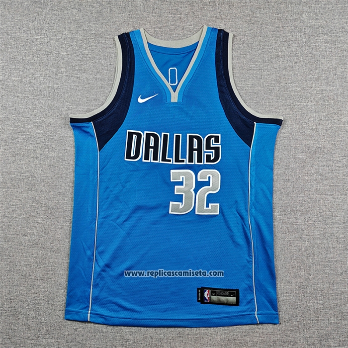 Camiseta Nino Dallas Mavericks Cooper Flagg NO 32 Icon 2025-26 Azul